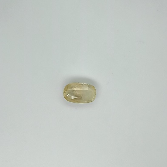 Yellow Sapphire (Pukhraj) 5.69 Ct Good quality Yellow Sapphire (Pukhraj) 5.69 Ct Good quality